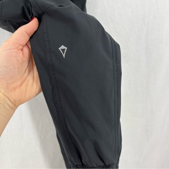 Ivivva kids girls 6 black jogger sweatpants bottoms casual pants - Picture 3 of 6